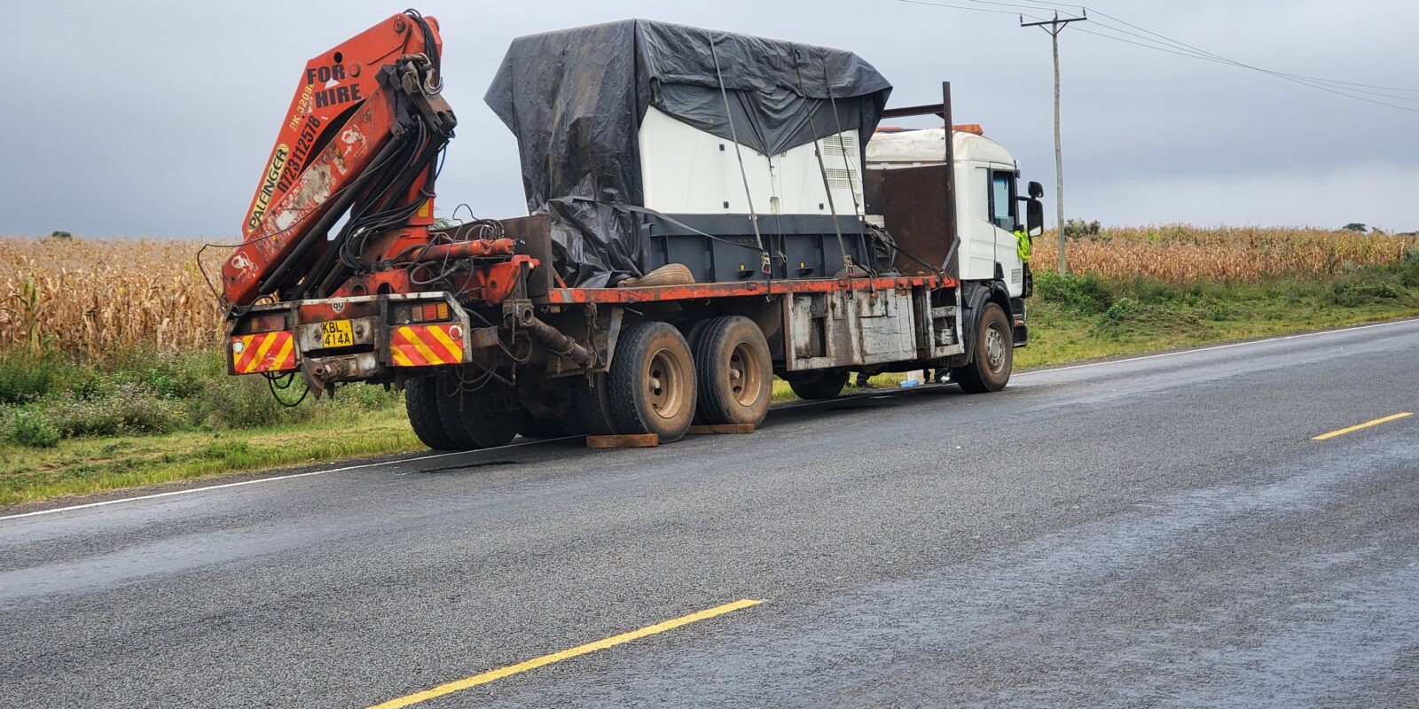 Delivering A Commercial Generator To Tanzania