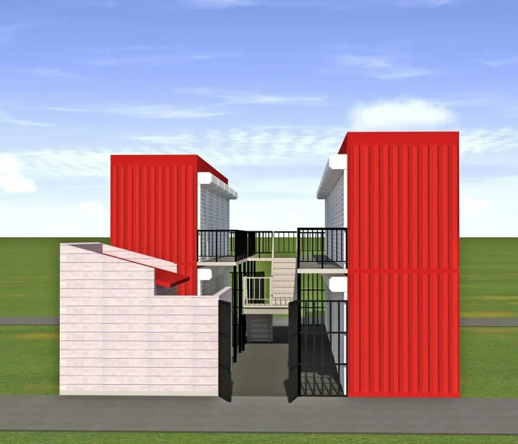 Container house plan