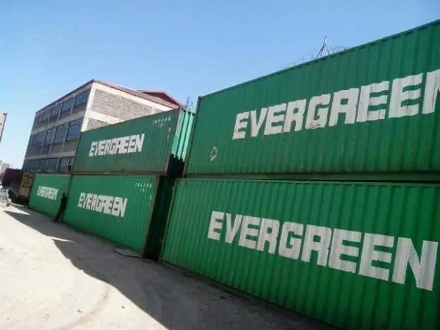 40 foot containers on sale in our Nairobi yard