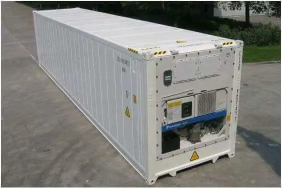 A Reefer container in Kenya