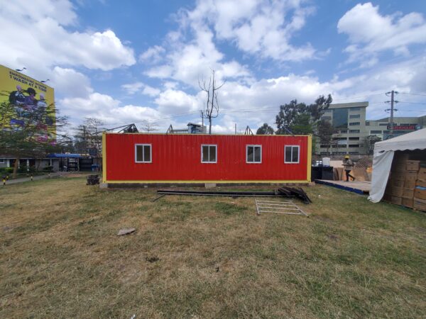 Container office in Strathmore University