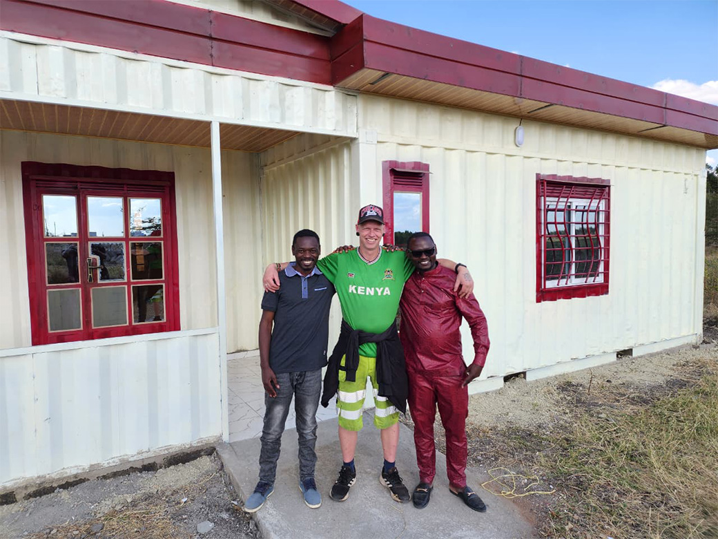 Kisaju Container House Hand over