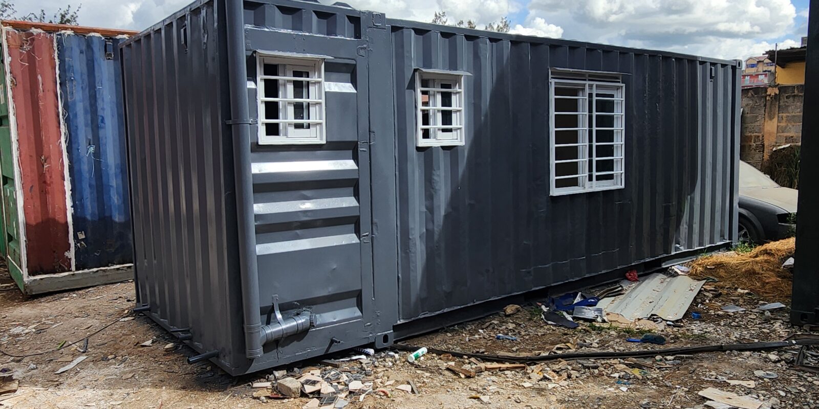 A Cosy One-Bedroom Container House in Kitengela, Nairobi